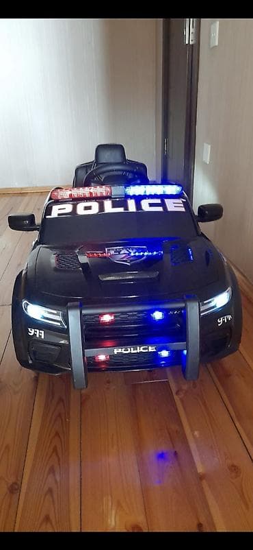 dodge charger: Uşaq üçün elektrikli polis maşını – Dodge üslubunda - Model: Polis — 1