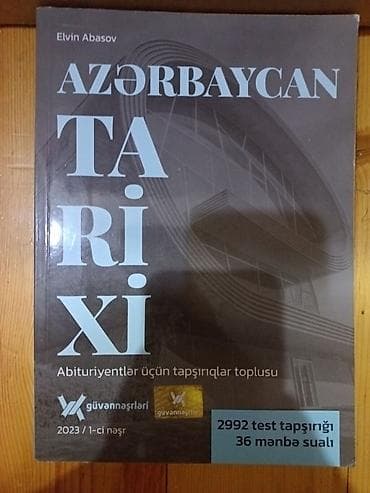 Məhsul: “Azərbaycan Tarixi – Abituriyentlər üçün tapşırıqlar toplusu”