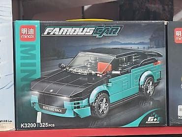 oyuncaq maşınlar: Mingdi “Fambus Car” konstruktor dəsti - Model: K3200 - Hissə sayı — 1