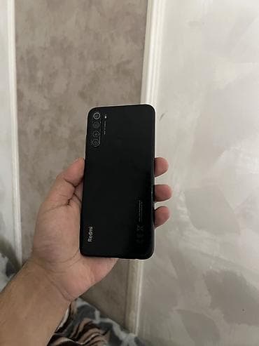 xiaomi note 10: Redmi Note 8, 64 GB, rəng - Qara, Face ID — 5