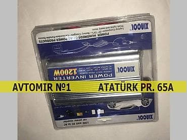 220 volt: Inverter 12-220volt 🚙🚒 ünvana və bölgələrə ödənişli çatdırılma — 1