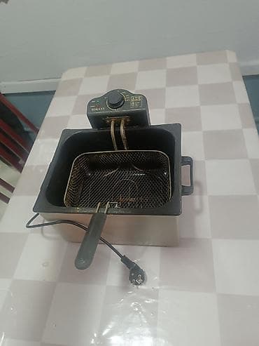 şteker: SOKANY elektrik fritözü - Paslanmayan polad gövdə, çıxarıla bilən — 3