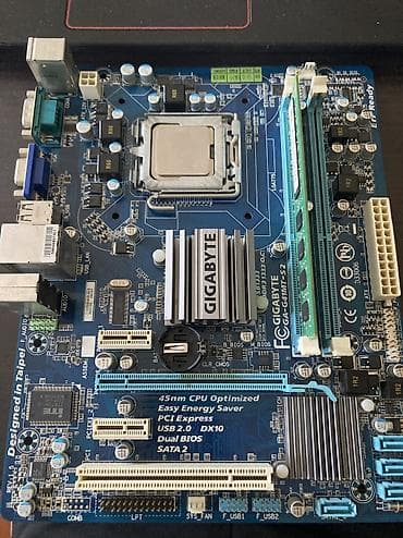 komputer ekrani: Ana Platası Gigabyte GA-G41MT-S2, İşlənmiş — 1