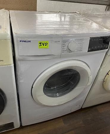 Su qızdırıcı kranlar: FINLUX F40610W paltaryuyan maşın - Ön yükləməli, klassik ağ korpus - — 1