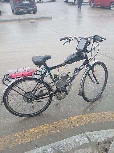 velosiped matoru: Velosiped üçün benzinli mühərrik dəsti - 2-taktlı daxiliyanma — 4