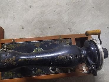 Velosipedlər: Məhsul: Mexaniki tikiş maşını (köhnə model, əl ilə fırladılan)cindir — 3