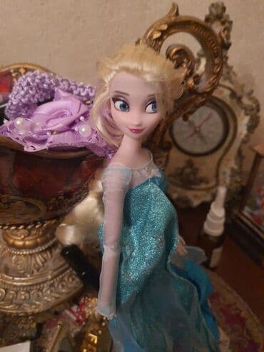 oyuncaq mağazası instagram: Elsa və Anna sounds dondurulmuş gəlincik kukla Disney original — 2