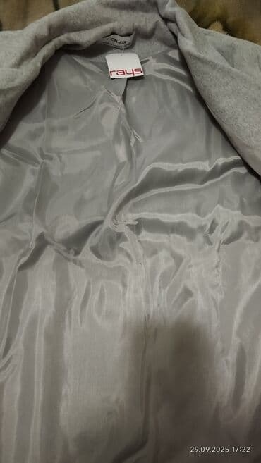 пальто loreta турция: Пальто, XL, цвет - Серый — 5