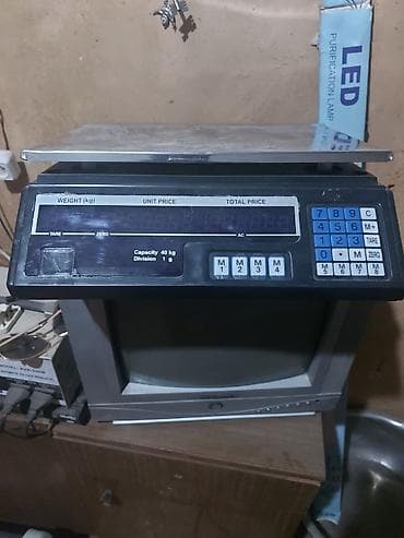 Elektron ticarət tərəzisi.Meyvə dükanı açmışdır 10 gün işlətmişik