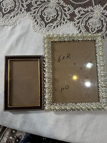 Ev saatları: Çərçivə 10 x 15 sm, Metal — 2