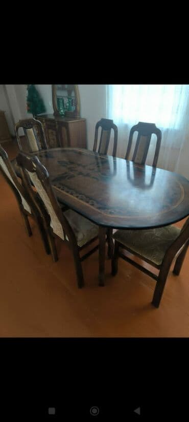 masa desti: Yeni, Masa və oturacaqlar — 3