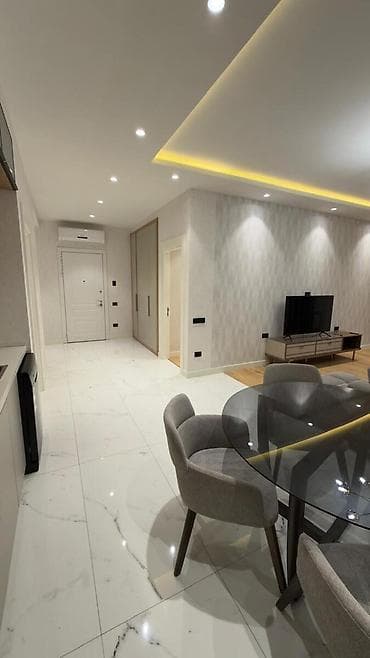 icare obyek: İcarəyə verilir 3 otaqlı yeni tikili 112 m², Ağ şəhər q. Kateqoriya — 6