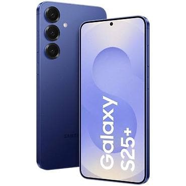 Samsung Galaxy S25 Plus, 256 GB, rəng - Mavi, Simsiz şarj
