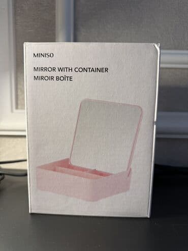 Miniso “Mirror With Container” — güzgülü təşkilatçı