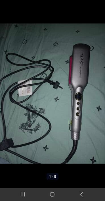 Düzləşdiricilər və ütüfenlər: Mac Styler saç düzləşdiricisi ilə saçlarınızı asanlıqla düzəldə — 1