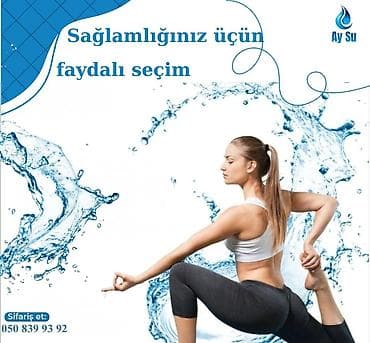 Ay Su şirkətindən 19 litrlik su butulkası Təmiz və təbii suyun rahat