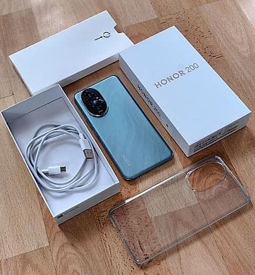 honor saat: Honor 200 Pro, 512 GB, rəng - Göy, Barmaq izi, İki sim kartlı, Face ID — 1