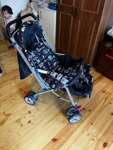 sukeçirməyən uşaq şalvarları: Klassik gəzinti arabası, Cins: Oğlan, Yaş: 12-18 ay — 3