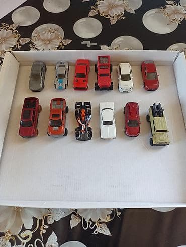 Matchbox ve Hotwheels ededi 5manat
Hamısı birlikte 35 manat
12 eded — 1
