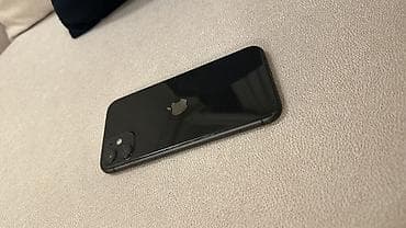 apple 12: IPhone 11, 64 GB, Qara, Face ID — 3