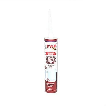 qapi: FAB Universal Acrylic Sealant – ağ rəng, 615 - Akrilik əsaslı — 1
