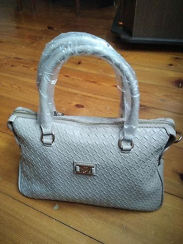 Çantalar: Pierre Cardin original qadın əl (qol) çantası. Krem rəng. Zəmanət — 2