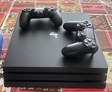 Sony Playstation 4 pro 1TB Qutusu var, 2 dualshok original, 2 şarj — 3