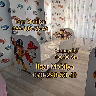 Детская мебель: Для девочки и мальчика, Новый, Кровать, Без подьемного механизма, Без матраса, Без выдвижных ящиков — 7