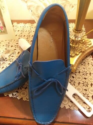 bej rəngli kişi mokasinləri: Baha alinib. deridi tezekimi. rengine gere 1 defe toya geinilib — 1