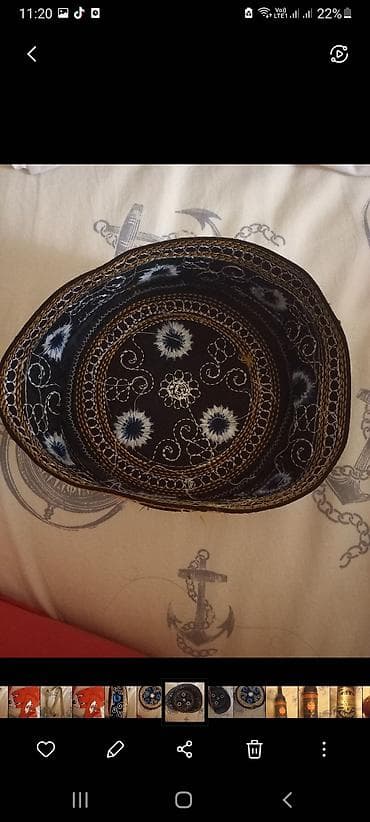 yuxuda papaq almaq: Национальный головной убор ручная работа — 3