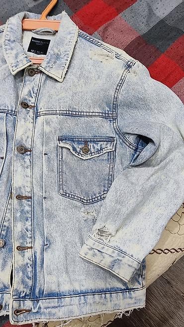 topdan geyim: Kurtka, Cins, Yaz, Bershka, M — 5