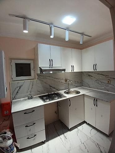 a frame quba: 1 otaqlı mənzil – studiya tipli planlama - Yataq otağı: taxta döşəmə — 2
