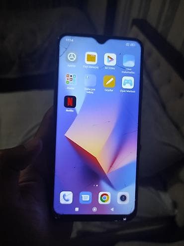 hard disk ssd: Redmi 9T, 64 GB, rəng - Mavi, Barmaq izi, Face ID — 2