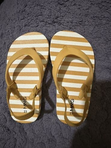 пластиковый шкаф на балкон: Uşaq üçün flip-flop sandal - Brend: MNG - Ölçü: 23 - Rəng və dizayn — 1