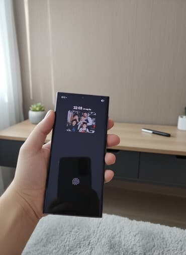 samsung note 20 plus qiymeti: Samsung Galaxy S22 Ultra, rəng - Bənövşəyi, Barmaq izi — 1