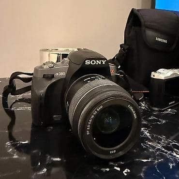 Sony Alpha DSLR-A380 fotoaparat dəsti ✔️200 AZN (Xətai). Sony Alpha — 2