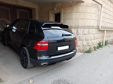 mitsubishi lancer evolution: Porsche Cayenne 3.6 pnevmasız 2007– qara rəngli, tam ölçülü premium — 8