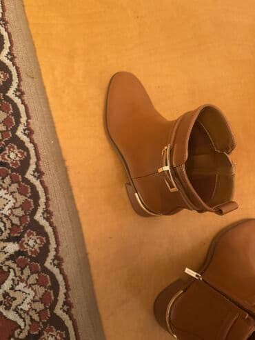 iş botinkaları: Ölçü: 39, rəng - Qəhvəyi, Yeni — 3