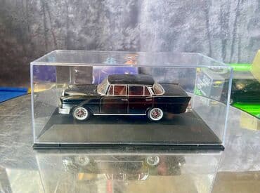 metbex tavan modelleri: Коллекционная модель Mercedes-Benz 220SE W111 black 1959 Vitesse — 14