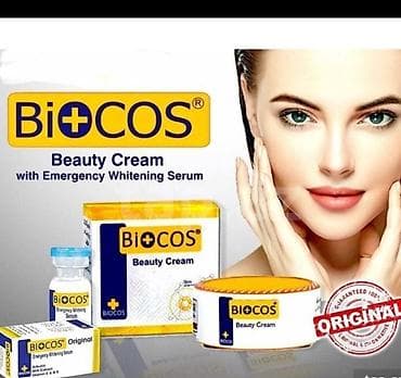 Biocos ağardıcı krem tam orijinal effektli zəmanetli bitki mənşəli