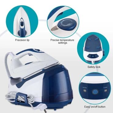 паровой утюг: Buxar generatorlu ütü, Kredit yoxdur, Ödənişli çatdırılma, Rayonlara çatdırılma, Pulsuz çatdırılma — 7