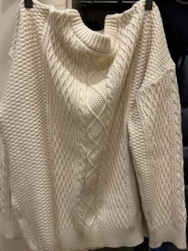 ağ köynək: Sviter, PULL&BEAR, M, rəng - Ağ — 1