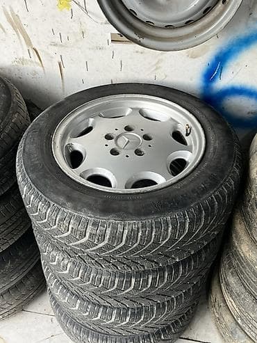 es güzgülər: Məhsul: Yüngül lehimli disk + qış şinləri komplekti - Disklər: 5 — 1