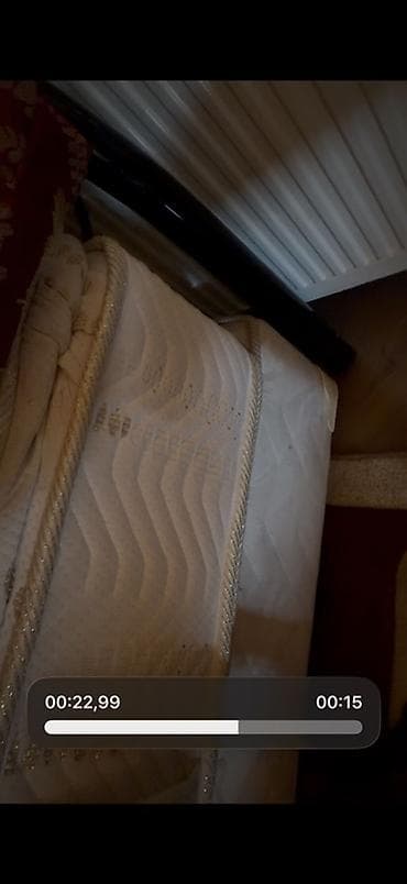 İşlənmiş, İkinəfərlik çarpayı, Matras ilə — 2