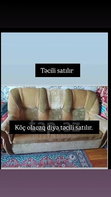 Divan, Açılmayan, Bazasız, Parça, Çatdırılma yoxdur