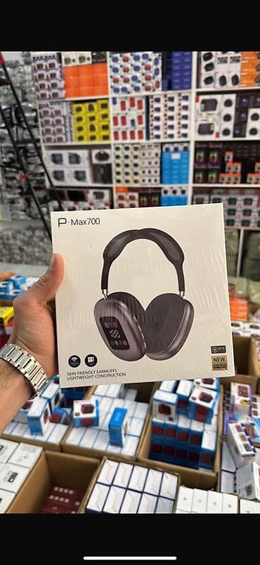 Kompüter, noutbuk və planşetlər: P-Max700 simsiz qulaqlıq - Over-ear dizayn: tam örtülü, rahat — 1