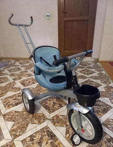 Elektrik velosipedlər: Uşaq üçtəkərli velosipedi – valideyn idarəetmə tutacağı ilə 250 azn — 7