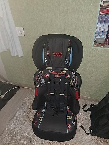 ana bala dest: Uşaq avtomobil oturacağı – Mickey Mouse dizaynlı - Rəng: qara əsas — 1