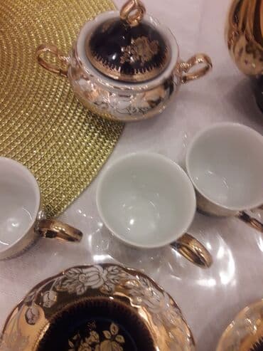 servis desti: Çay dəsti, rəng - Bənövşəyi — 6