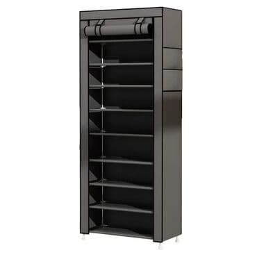 dəmir şkaflar: Ayaqqabı dolabı MAĞAZA satışıdır 10 mərtbəli ayaqqabı polkası Şəkildə — 1